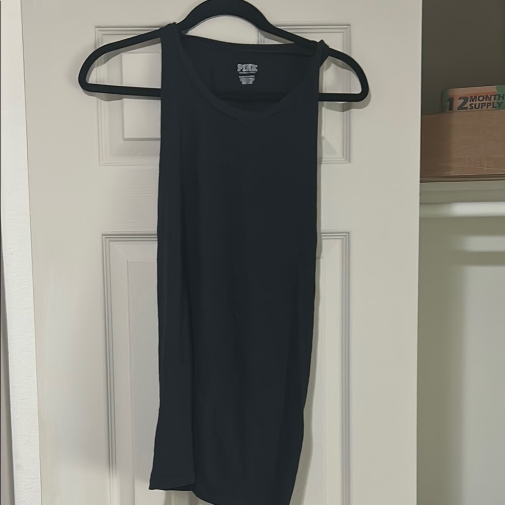 PINK Victoria's Secret Black Tank Top